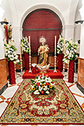 Besamanos de Nuestra Señora del Rosario (Capilla del Colegio del Beaterio - Jerez de la Frontera (Cádiz) - 28 de septiembre de 2014