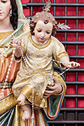 Besamanos de Nuestra Señora del Rosario (Capilla del Colegio del Beaterio - Jerez de la Frontera (Cádiz) - 28 de septiembre de 2014