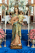 Besamanos de María Auxiliadora (Santuario de María Auxiliadora) (Jerez de la Frontera - Cádiz). 25 de mayo de 2014