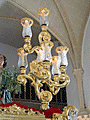 Candelabro de cola del Paso de Misterio de Cristo Rey en su Entrada Trinufal en Jerusalén
