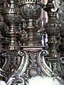 Candelería del paso de palio de Nuestra Señora de la Estrella