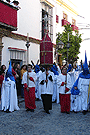 Cruz Parroquial de la Hermandad de Cristo Rey en su Triunfal Entrada en Jerusalén