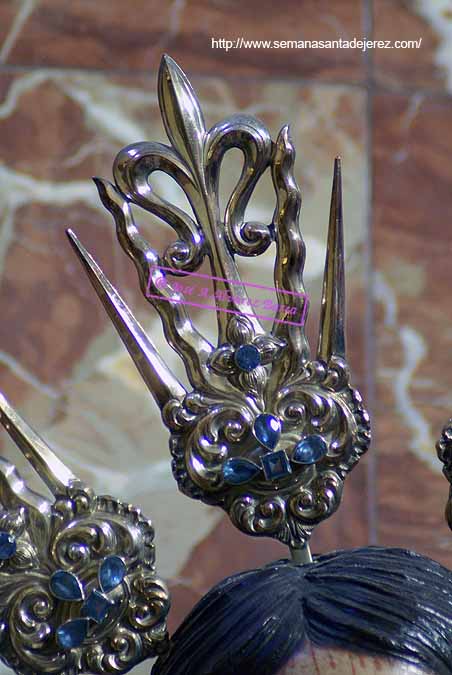 Potencia de plata de Nuestro Padre Jesus del Consuelo en el Desprecio de Herodes