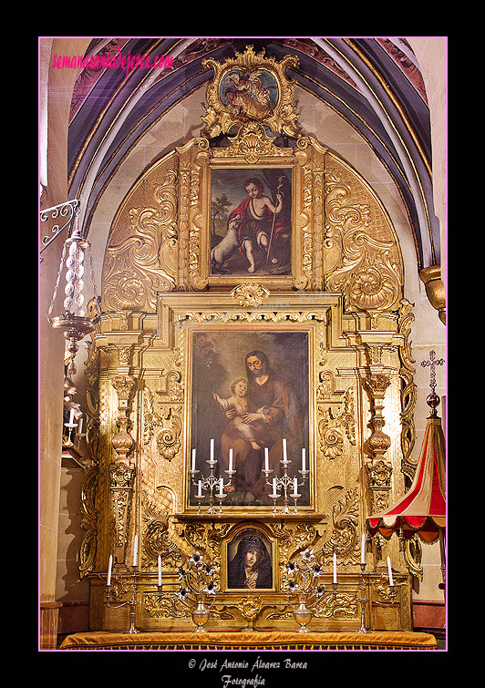 Altar de San José (Basílica de Nuestra Señora de la Merced Coronada)