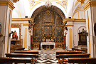 Interior de la Capilla de los Desamparados