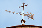 Veleta sobre el campanario de la Capilla de los Desamparados