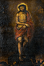 Detalle del Ecce-Homo del lienzo de Ánimas (Capilla de los Desamparados)