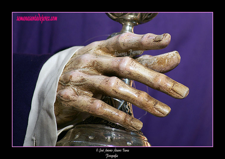 Mano derecha del Se&ntilde;or de la Sagrada Cena