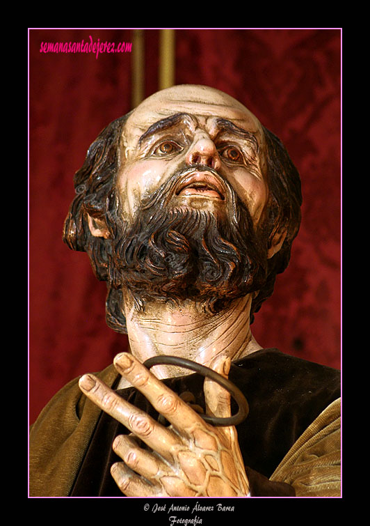 San Pedro (Paso de Misterio de la Sagrada Cena)