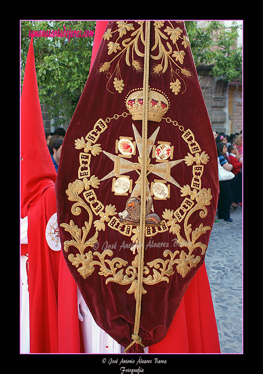 Estandarte de la Hermandad de la Sagrada Cena