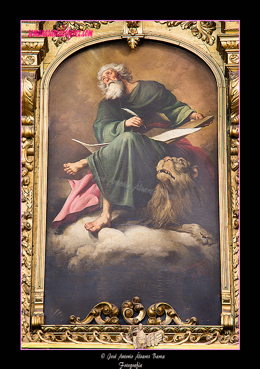 Pintura - Retablo del Altar Mayor de la Iglesia Parroquial de San Marcos