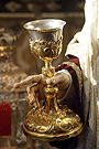 Cáliz que porta en su mano derecha Nuestro Padre Jesús de la Sagrada Cena