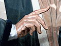 Mano derecha de Santo Tomás (Paso de Misterio de la Sagrada Cena)