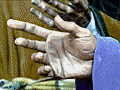 Mano derecha de Apóstol (Paso de Misterio de la Sagrada Cena)