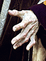 Mano izquierda de San Mateo (Paso de Misterio de la Sagrada Cena)