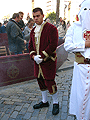 Servidor del Paso de Misterio de la Hermandad de la Cena