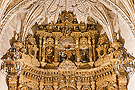 Ático del Retablo del Altar Mayor de laIglesia Parroquial de San Marcos