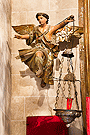 Ángel lamparero de la capilla de Santa María de la Paz (Iglesia de San Marcos)