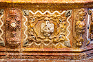 Detalle del comulgatorio de la capilla de Santa María de la Paz (Iglesia de San Marcos)