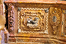 Detalle del comulgatorio de la capilla de Santa María de la Paz (Iglesia de San Marcos)