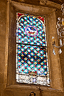 Vidriera de la capilla de Santa María de la Paz (Iglesia de San Marcos)