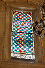 Vidriera de la capilla de Santa María de la Paz (Iglesia de San Marcos)