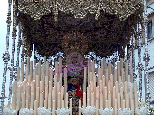 Paso de María Santísima de la Candelaria