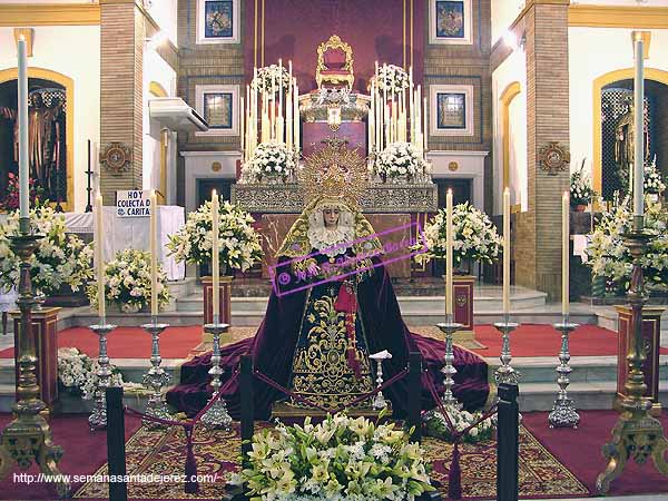 Besamanos de María Santísima de la Candelaria (3 de febrero de 2008)