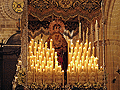 Paso de palio de María Santísima de la Candelaria