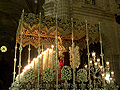 Paso de palio de María Santísima de la Candelaria