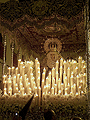 Paso de palio de María Santísima de la Candelaria