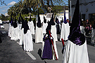 Nazarenos de la Hermandad de la Candelaria