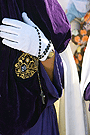 Nazarenos de la Hermandad de la Candelaria