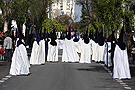 Nazarenos de la Hermandad de la Candelaria