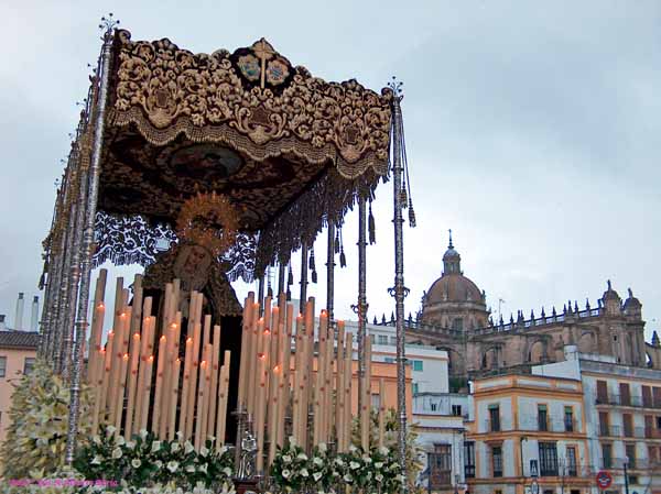 Paso de palio de Nuestra Se&ntilde;ora del Socorro