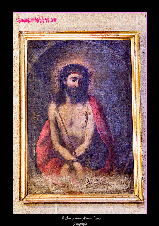Lienzo del Ecce Homo (Tramo del Retablo de Santa Rita de Casia - Santa Iglesia Catedral)