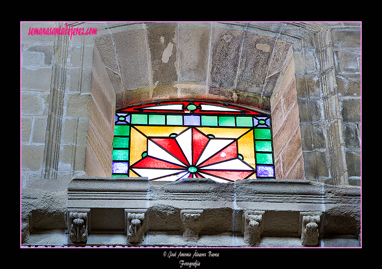 Vidriera (Capilla del Sagrario - Santa Iglesia Catedral)