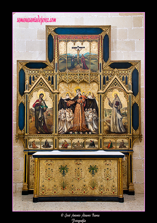 Altar neogótico (Sala de los Cartujos - Museo de la Santa Iglesia Catedral) (Primera mitad del siglo XX)