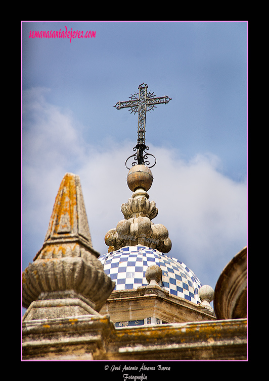 Vista de la cúpula desde la ventana de la escalera Secreta (Santa Iglesia Catedral)
