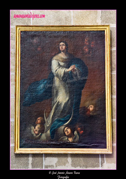 Inmaculada Concepción - Círculo de Murillo - Escuela Sevillana - Siglo XVII (Sacristía Mayor - Santa Iglesia Catedral)