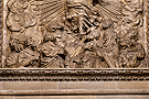 Detalle de la Ascensión - Portada de la Sacrístía (Santa Iglesia Catedral) (Jacome Vacaro, 1782 -1798)