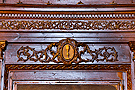 Detalle de la decoración del cuerpo del Retablo del Nazareno Caído (Santa Iglesia Catedral)