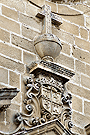 Escudo del Cabildo Colegial (Portada de la Visitación de la Santa Iglesia Catedral)