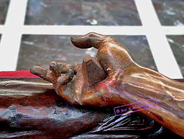 Mano derecha del Sant&iacute;simo Cristo de la Defensi&oacute;n 