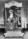 Paso de Palio de María Santísima del Desconsuelo a principios de siglo