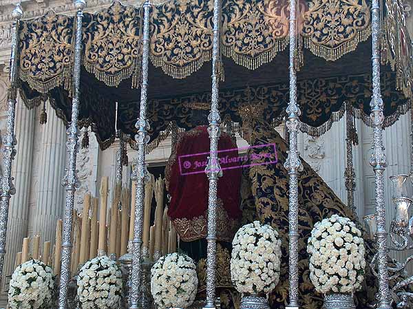 Paso de Palio de María Santísima del Desconsuelo (Encuentro Nacional de Cofradias, Jerez, 2005)