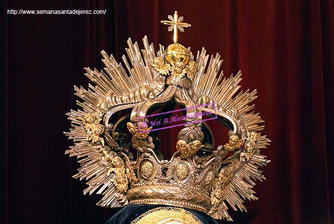 Corona de camarin de María Santísima del Desconsuelo 