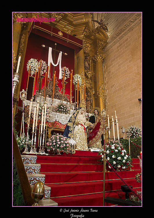 Besamanos de María Santísima del Desconsuelo (10 de abril de 2011)