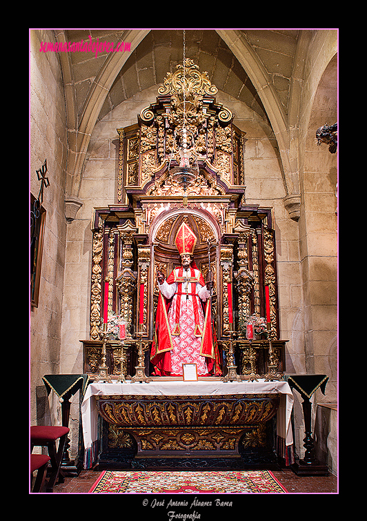 Retablo del Santo Obispo y Mártir San Blas (Iglesia de San Mateo)