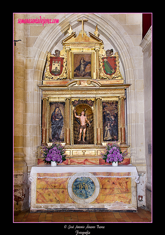 Retablo de San Sebastian (Iglesia de San Mateo)